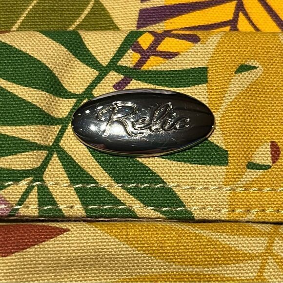 Relic by Fossil Shoulder Handbag Medium Size Yellow/Green Multi floral - Picture 3 of 14